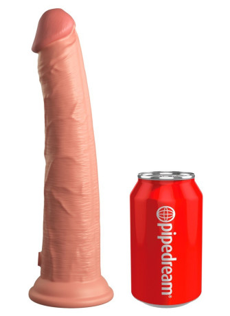 10" Dual Density Silicone Cock